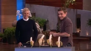 Dave Franco Slices a Banana