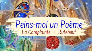 Poème audio illustré. La complainte de Rutebeuf.