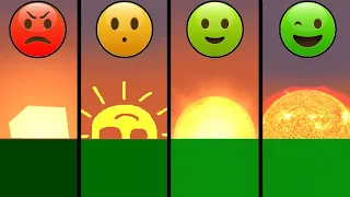 minecraft sun with different emoji