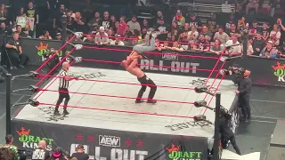Finish to Orange Cassidy vs Jon Moxley, All Out 9.3.2023