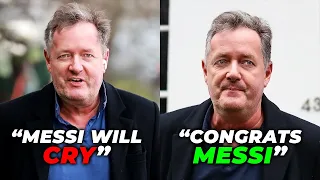 Piers Morgan "MELTDOWN" to Messi winning the World Cup 🤭