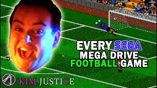 A Look at EVERY Sega Mega Drive Football Game | Kim Justice