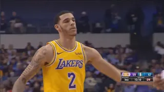 Lonzo Ball Duels With Luka Doncic! Carries Entire Lakers With 21 Points Lakers vs Mavericks