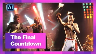 Freddie Mercury  - The Final Countdown (AI COVER)
