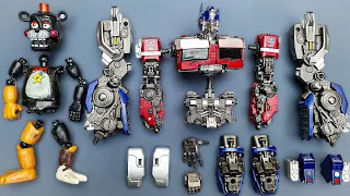New Transformers Toys Assemble: Leader OPTIMUS PRIME Evolution - Lego Carbot Tobot Stopmotion Movie