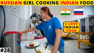 RUSSIAN COOKING INDIAN FOOD FOR ME || BUKHARA UZBEKISTAN ||