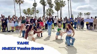 NMIXX performs 'TANK' in Venice Beach