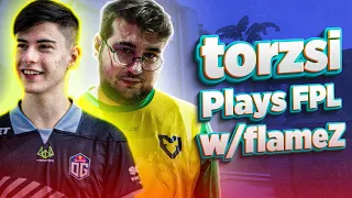 Torzsi Plays Faceit Pro League w/ flameZ | CSGO