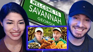 British Couple Reacts to Brits try REAL Southern Fried Chicken for the first time!