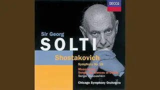 Shostakovich: Symphony No. 15, Op. 141 - 1. Allegretto