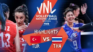 TUR vs. THA - Highlights Week 3 | Women's VNL 2021