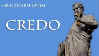 Como rezar o Credo em latim?