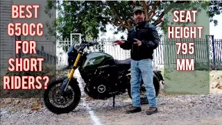 Moto Morini 650 Scrambler SEAT HEIGHT Review | Best 650 for Shorties?