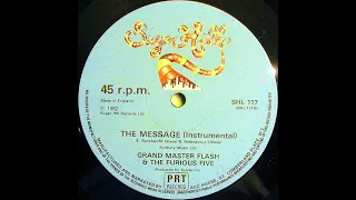 Grand Master Flash & The Furious Five – The Message (Instrumental) [Vin. 12", UK 1982]