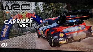 [PS5] WRC GENERATIONS | #01 -  CARRIÈRE : DÉCOUVERTE DU MODE CARRIÈRE