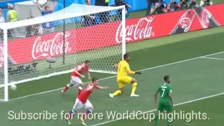 Russia - Saudi Arabia(5-0) || FIFA 2018