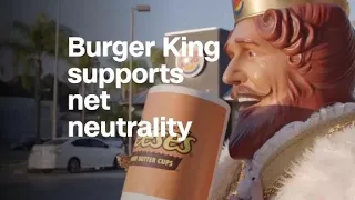 Watch Burger King explain net neutrality with Whoppers