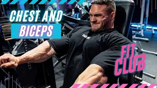 NICK WALKER | ROAD TO RECOVERY | CHEST AND BICEP WORKOUT!