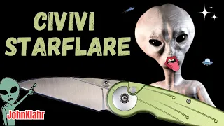 Civivi Starflare Knife Review , is this the perfect box cutter with a button lock?