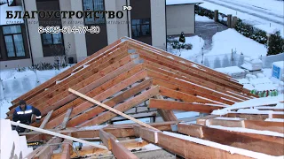 Строительство дома из газобетонных блоков.Благоустройство.рф