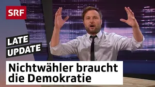 55% Nichtwähler: Nils Althaus fordert 4 Bundesratssitze | Late Update | Comedy | SRF