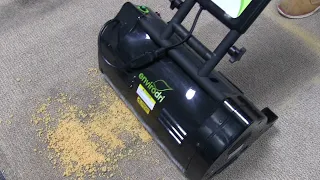 Dry Carpet Cleaning Demonstration - Dry Extraction Cleaning with Envirodri