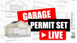 Garage Design and Permit Set: Live Demo of Medeek Tools in SketchUp and Drafting in LayOut