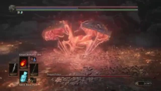 Dark Souls 3 Ringed City Play as Demon Prince Boss Gameplay