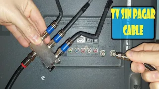 RECIBE TV SIN PAGAR CABLE, APRENDE ESTA NUEVA ANTENA TV ABIERTA GRATIS