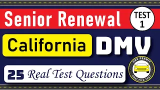 California DMV Written Test 2024 | DMV Senior Written Test 2024 | DMV Renewal For Seniors