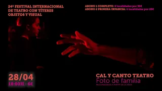 24.º Festival Internacional de teatro con títeres, objetos y visual