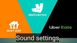 deliveroo uber stuart sound settings| Vibrate settings in food delivery app