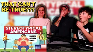 South African & Family Reacts To Stereotypes About Americans