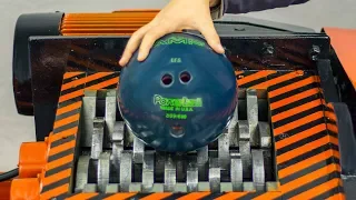 SHREDDING BOWLING BALL | THE CRUSHER