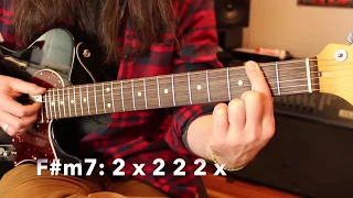 How to play Steely Dan Peg guitar chords Weekend Wankshop 160