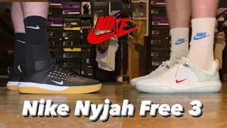 Nike Nyjah Free 3 - On feet + Sizing