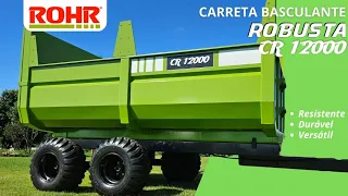 Carreta Basculante ROHR - CR12000 ROBUSTA