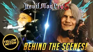 DEVIL MAY CRY 5 | Reuben Langdon Dante Mocap Comparison - Live Action Performance Behind the Scenes