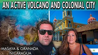 VISIT This ACTIVE Volcano In Nicaragua!!! Plus Granada Must Visits 🇳🇮