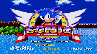 Sonic The Hedgehog: Anniversary Edition (SHC '21) :: All Difficulties Playthrough (1080p/60fps)