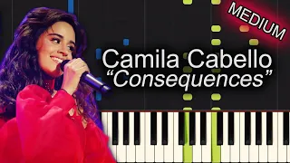 Consequences Camila Cabello Piano Tutorial Synthesia