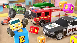 Match Cube Play Learn the city car name! Compilation 30min #6 Kids Songs for Kids Tomoncar World