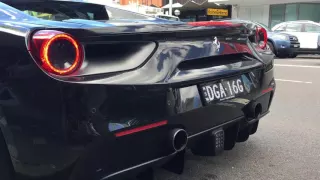 Ferrari 488 Spyder Start Up And Revs