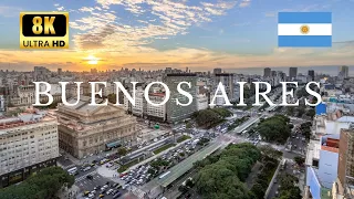 ▶️ BUENOS AIRES, Argentina 🇦🇷 | by Drone Footage | 8K ULTRA HD