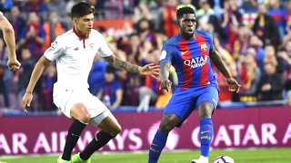 Samuel Umtiti vs Sevilla (Home) 16-17 HD (5/4/2017)