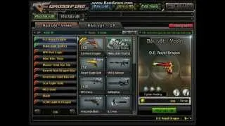 CrossFire VN : New Update 1110 - D.E Royal Dragon - Kukri- Gold ( Knife ) - item WCG