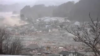 tsunami  Minamisanriku, Miyagi, japan