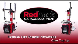 Redback Tyre Changer Oiler Top Up