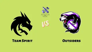 Team Spirit vs. Outsiders - Playoffs - Match 3 - PGL Major Arlington 2022