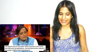 British rule in India | Shashi Tharoor Response | Reaction